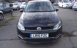 Volkswagen Polo Hatchback 2015 model, 15 reg, one owner from new,automatic, petrol, metallic black,1.2 TSI SE. 77,592 miles, mot history, air condition, air bags, cd radio, alarm, central locking immobilizer, excellent condition. drive very well.