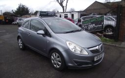 VAUXHALL CORSA 1.4 CLUB- 3DR AUTOMATIC, METALLIC SILVER, 2008 MODEL, AIR CONDITION, AIR BAGS, CD RADIO, POWER STEERING, ALARM, CENTRAL LOCKING SYSTEM,IUMMOBILIZER. EXCELLENT CONDITION FOR THE YEAR OF THE CAR.