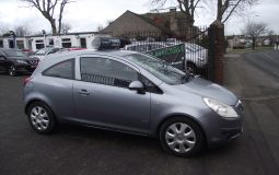 VAUXHALL CORSA 1.4 CLUB- 3DR AUTOMATIC, METALLIC SILVER, 2008 MODEL, AIR CONDITION, AIR BAGS, CD RADIO, POWER STEERING, ALARM, CENTRAL LOCKING SYSTEM,IUMMOBILIZER. EXCELLENT CONDITION FOR THE YEAR OF THE CAR.